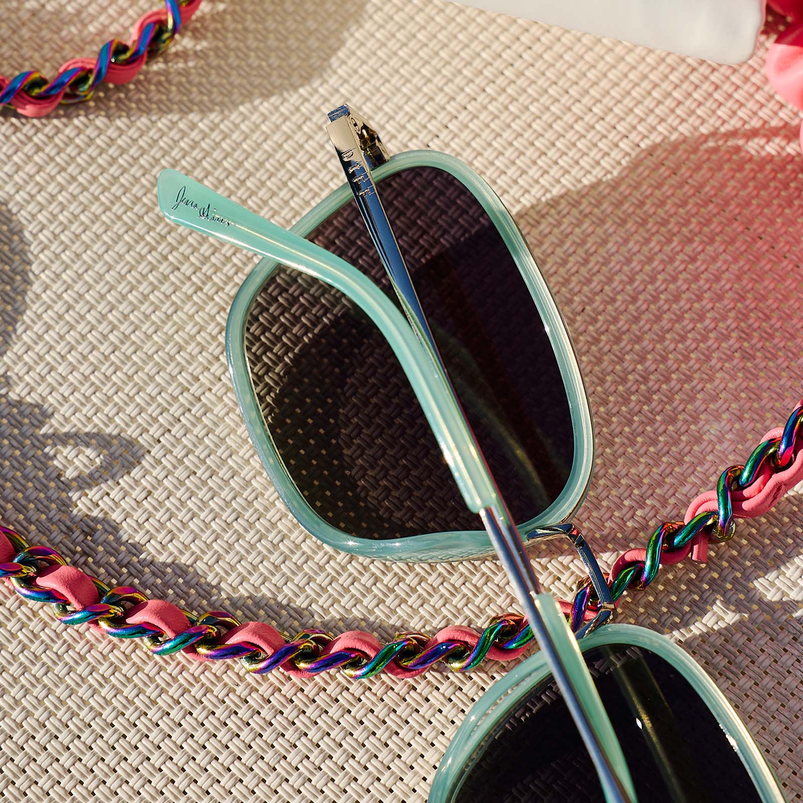 JENA SIMS - HOPE + BRONCO BLUE + GREY GRADIENT + POLARIZED SUNGLASSES - Image 6