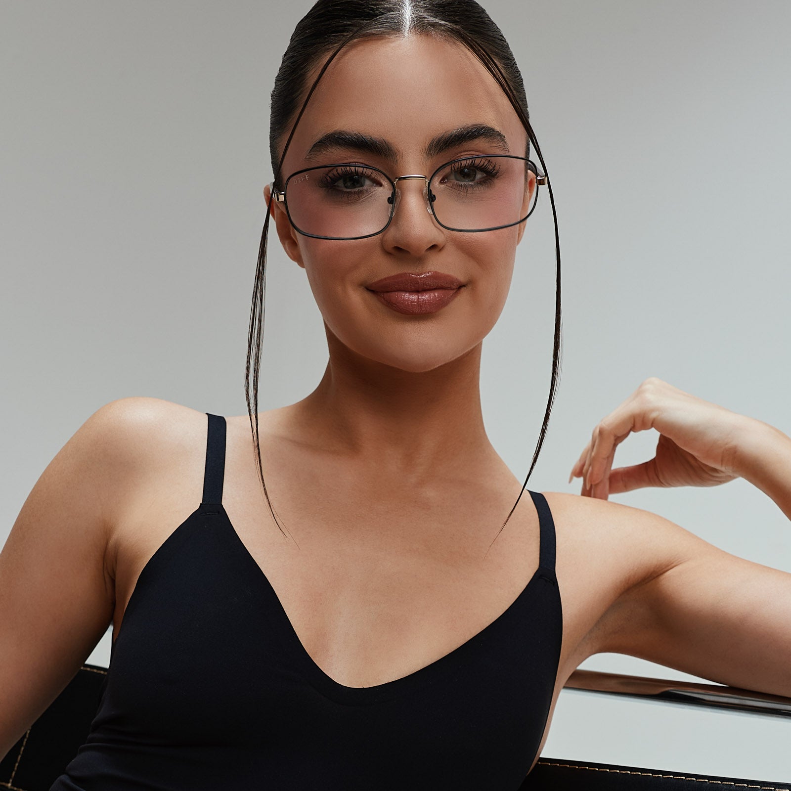 TRINITY - BLACK + GOLD + BLACK TEMPLES + GLASSES - Image 5