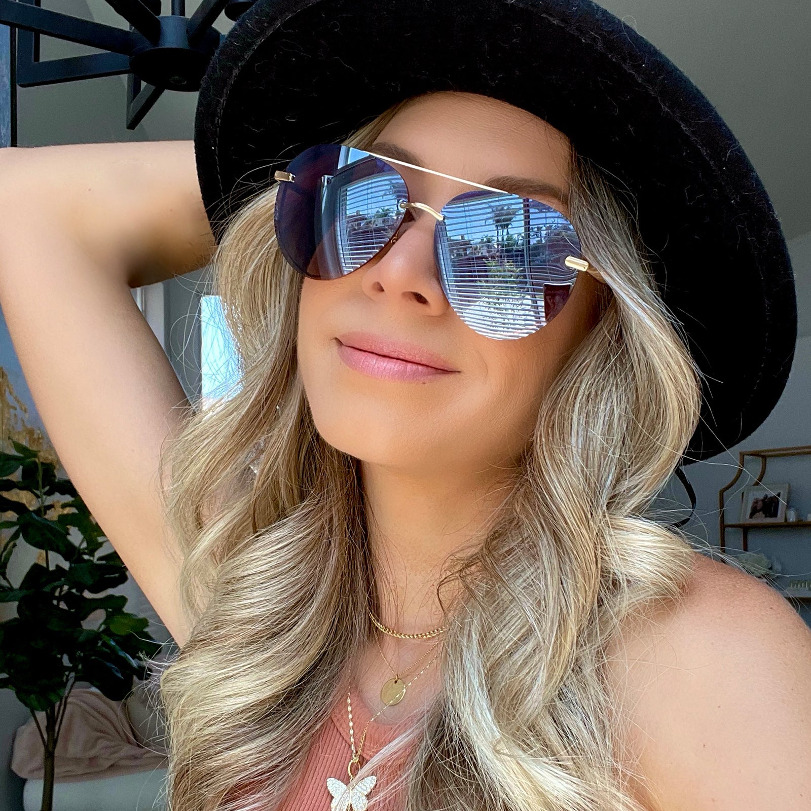 LENOX - GOLD + BLUE GRADIENT + POLARIZED SUNGLASSES - Image 13