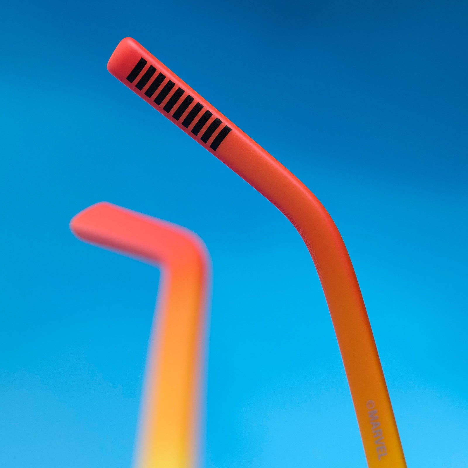 HUMAN TORCHâ„¢ - RADIANT YELLOW TO ORANGE FLAME FADE + BLAZING RED ORANGE MIRROR + POLARIZED SUNGLASSES - Image 11