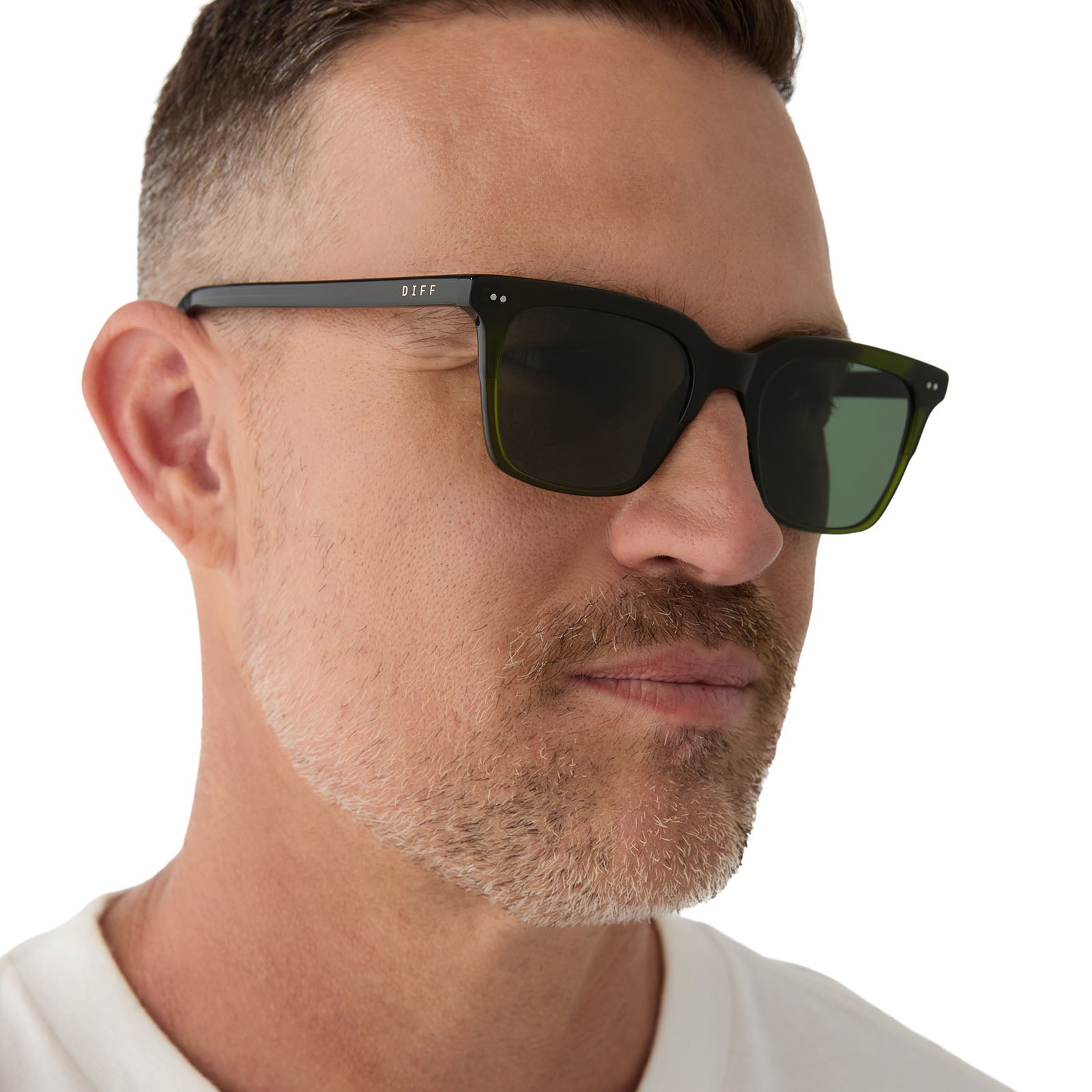 BILLIE - DARK OLIVE CRYSTAL + G15 + POLARIZED SUNGLASSES - Image 8