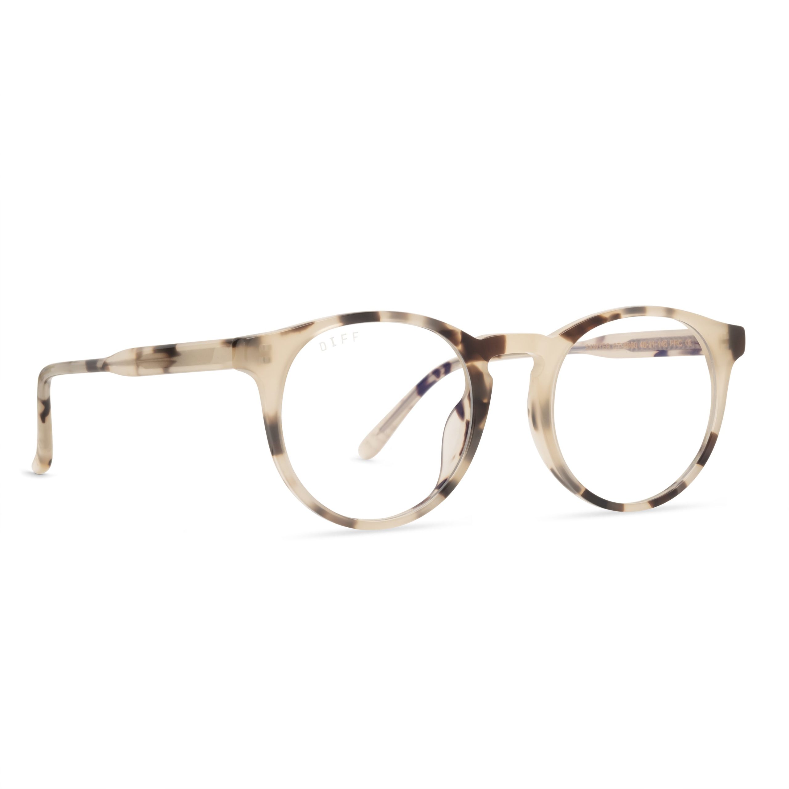 SAWYER - CREAM TORTOISE + BLUE LIGHT TECHNOLOGY GLASSES - Image 2