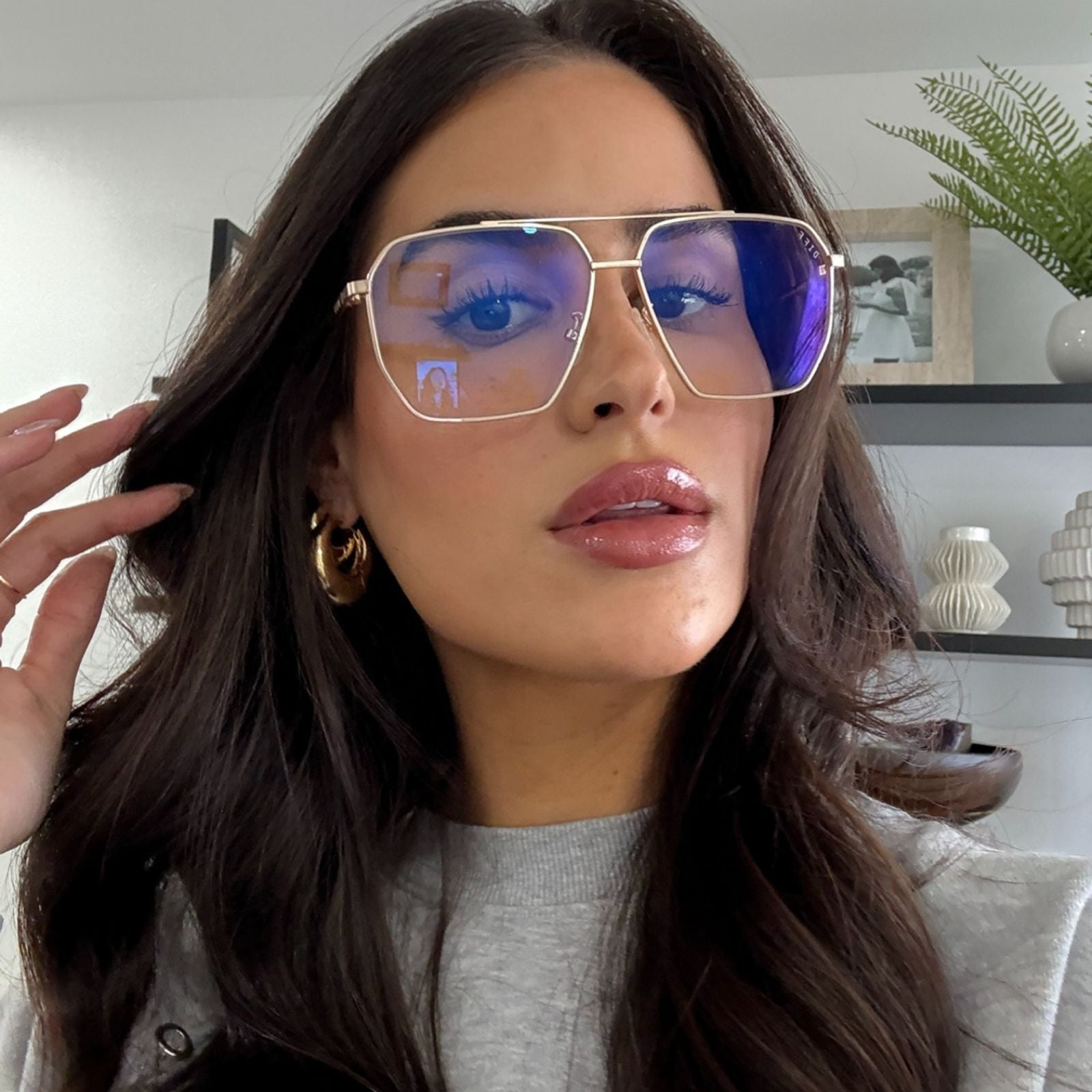 BERKELY - BRUSHED GOLD + GLASSES - Image 5