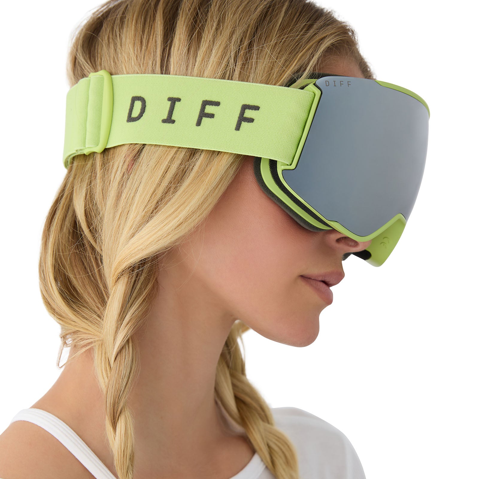 SNOW GOGGLES - ALPINE + LIME GREEN + SILVER MIRROR + POLARIZED GOGGLES & FREE GLACIER GREY LENS - Image 10