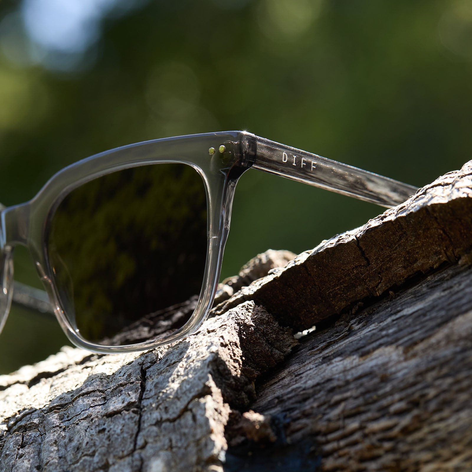 BILLIE - BLACK SMOKE CRYSTAL + GREY + POLARIZED SUNGLASSES - Image 7
