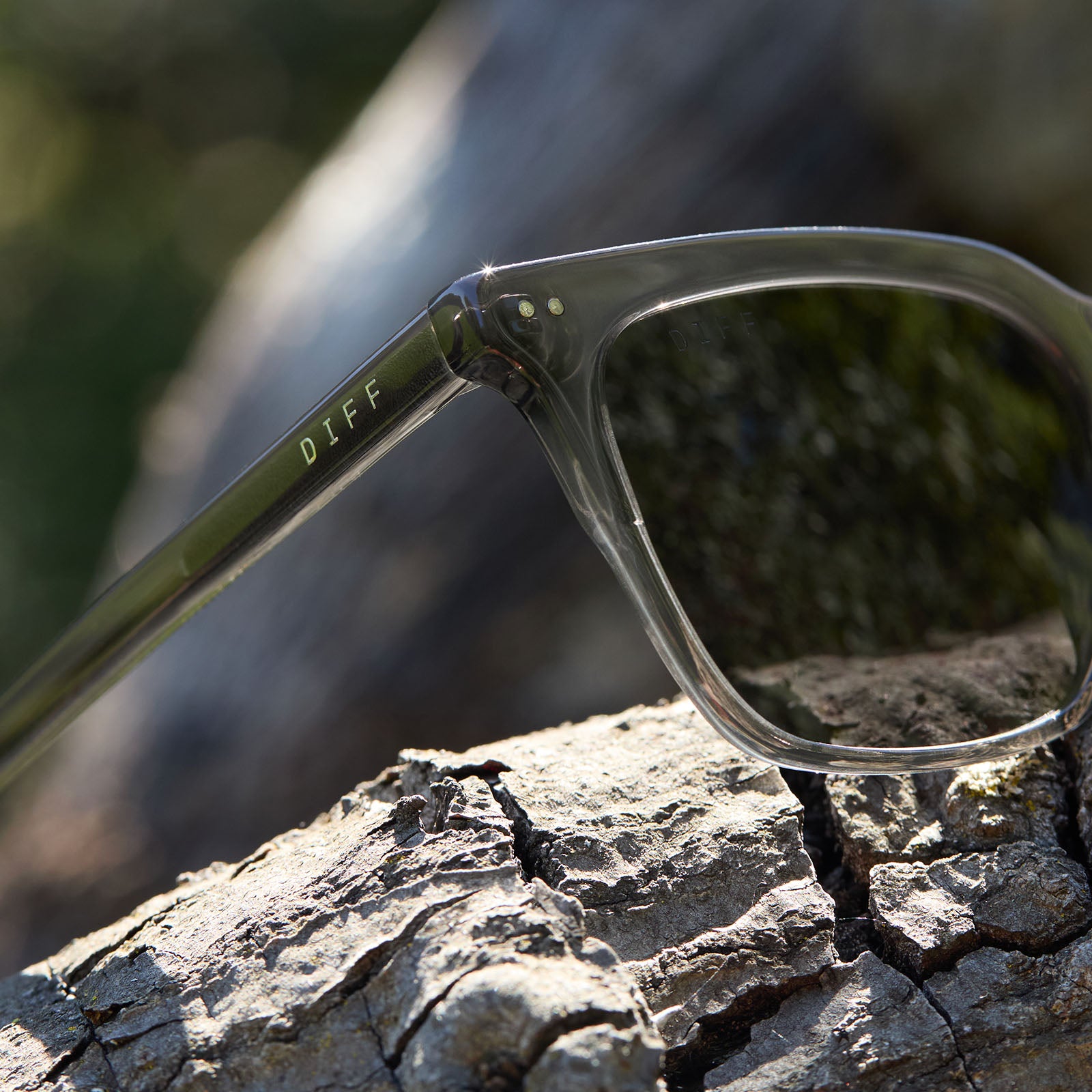 BILLIE - BLACK SMOKE CRYSTAL + GREY + POLARIZED SUNGLASSES - Image 6
