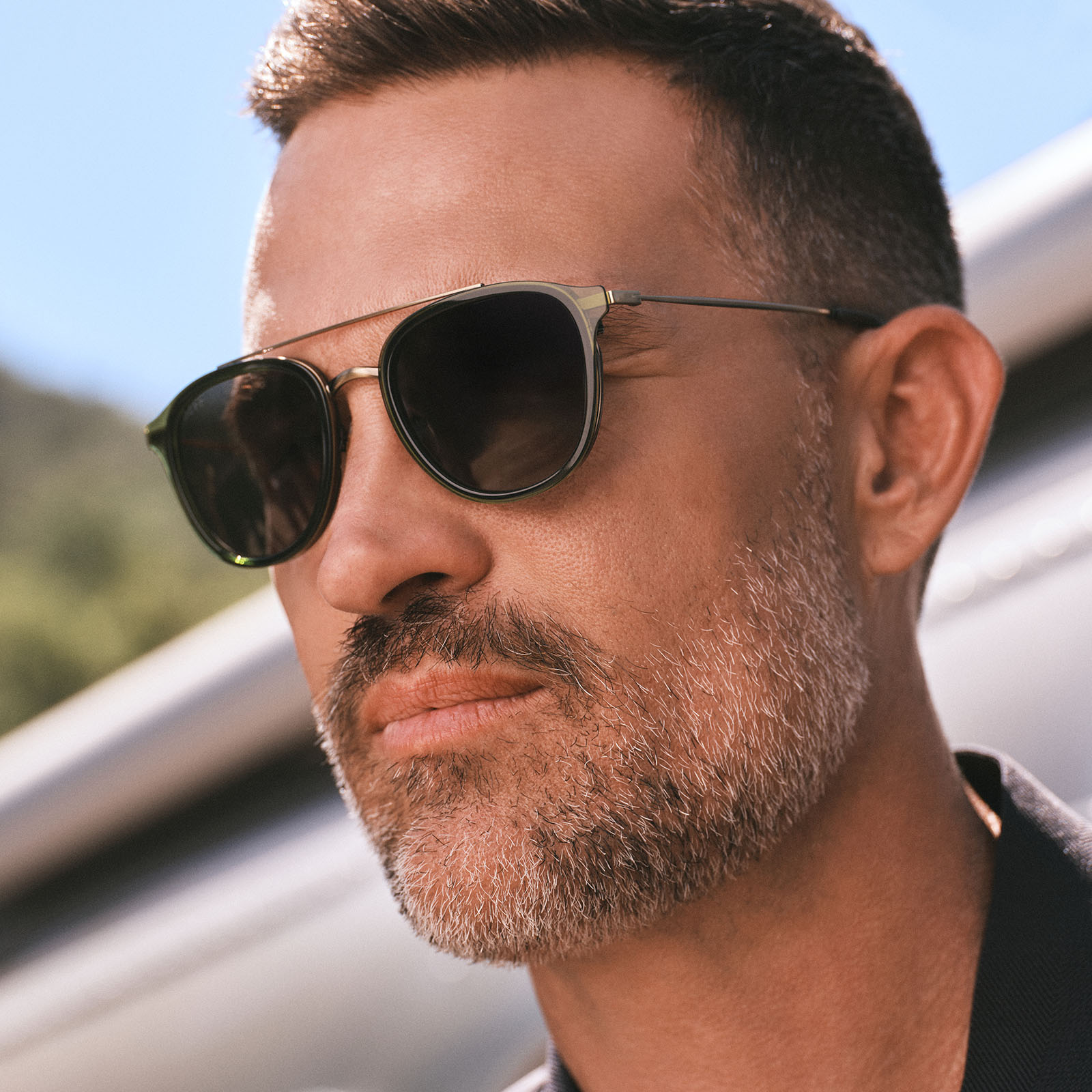 CAMDEN - DARK OLIVE CRYSTAL + G15 + POLARIZED SUNGLASSES - Image 6