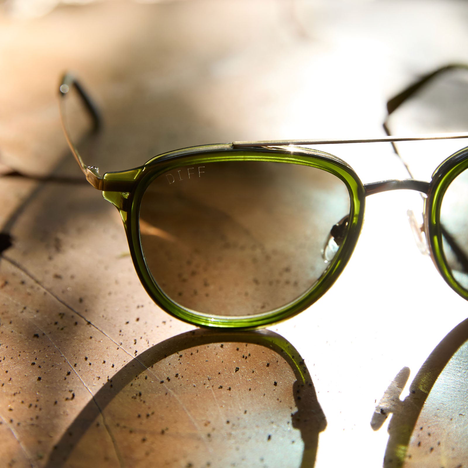 CAMDEN - DARK OLIVE CRYSTAL + G15 + POLARIZED SUNGLASSES - Image 8