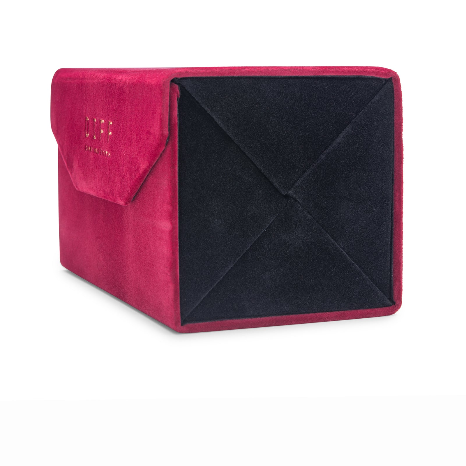 4 PAIR TRAVEL CASE - VELVET WINE - Image 4