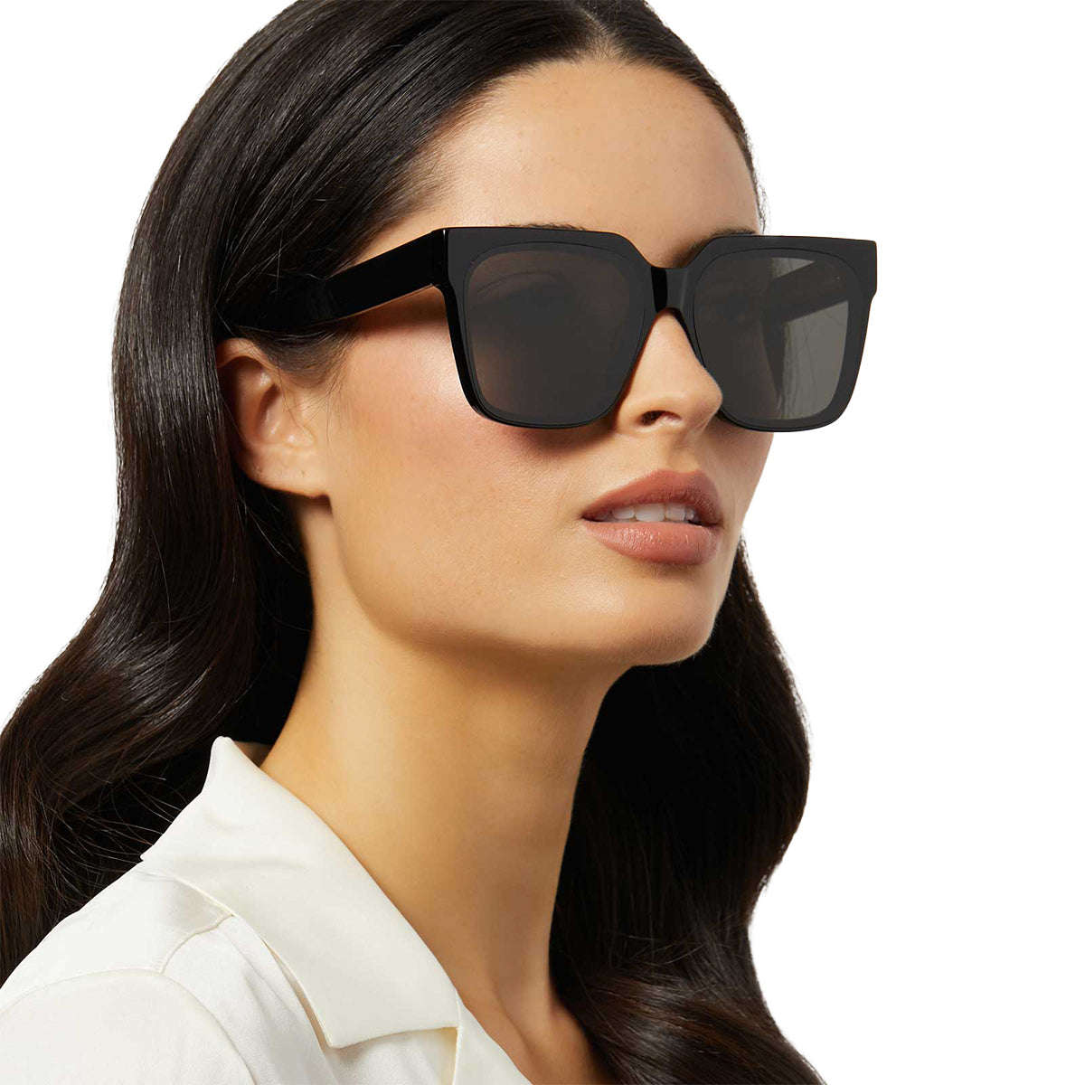 THEA - BLACK + GREY SUNGLASSES - Image 9