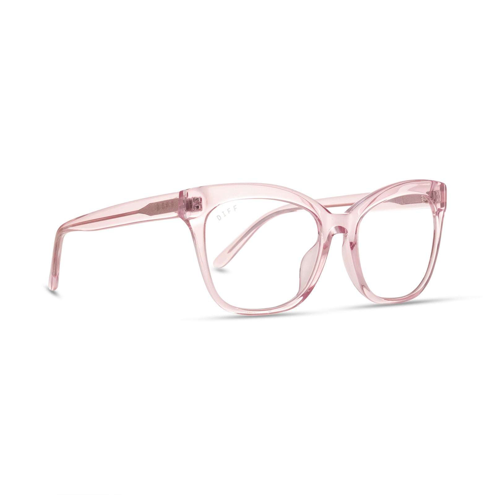 WINSTON - LIGHT PINK CRYSTAL + BLUE LIGHT TECHNOLOGY GLASSES - Image 2