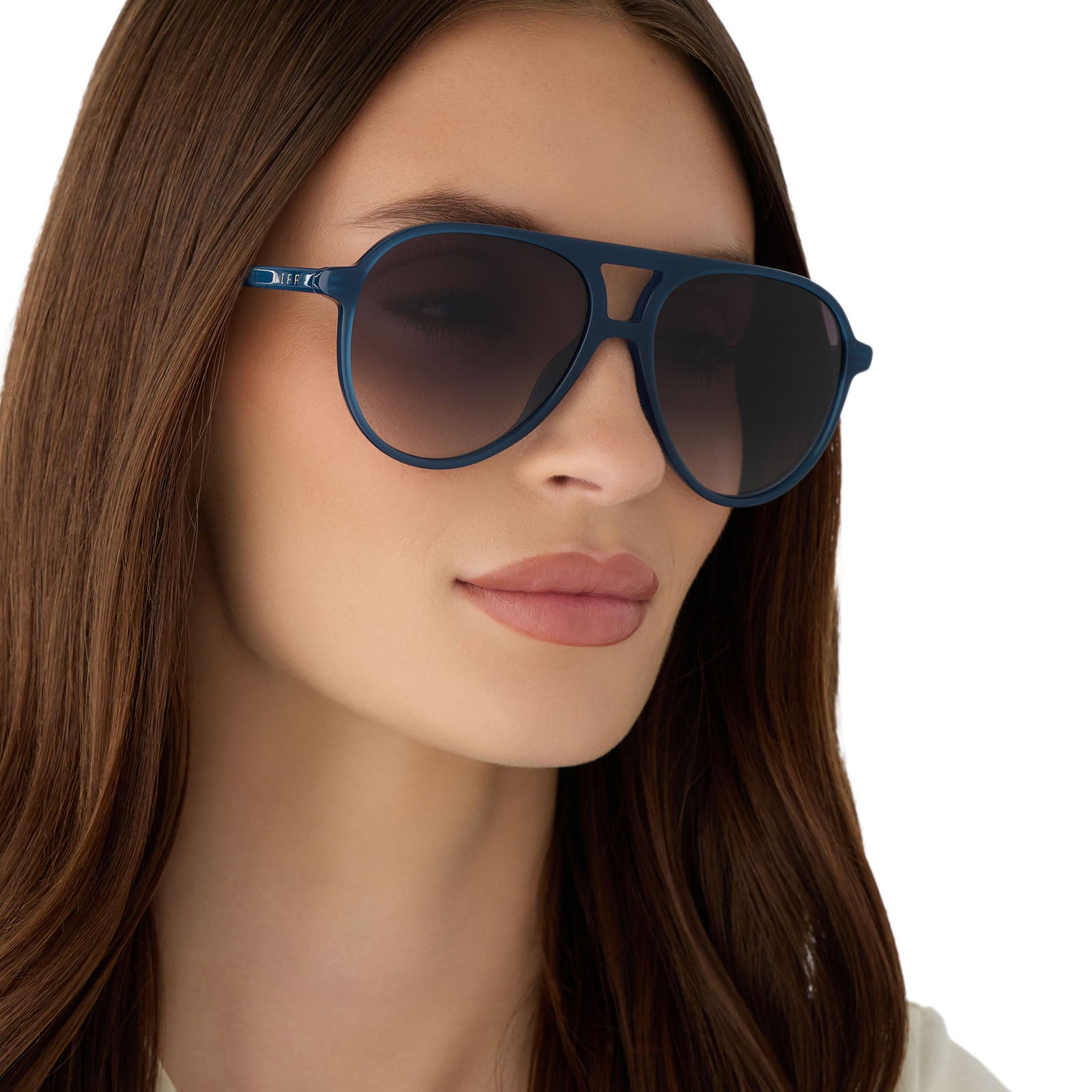 TOSCA II - CLUBHOUSE BLUE + GREY GRADIENT SUNGLASSES - Image 6