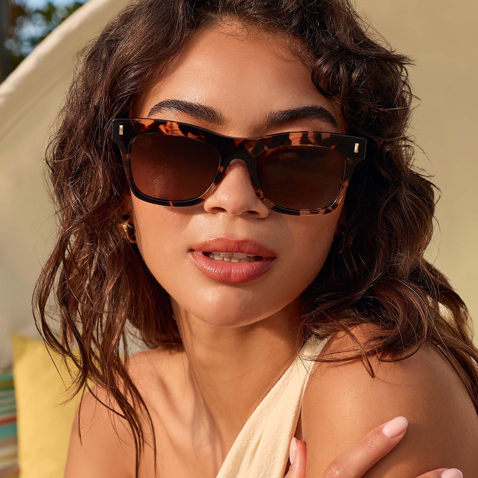 BRADLEY - ESPRESSO TORTOISE + BROWN GRADIENT + POLARIZED SUNGLASSES - Image 6