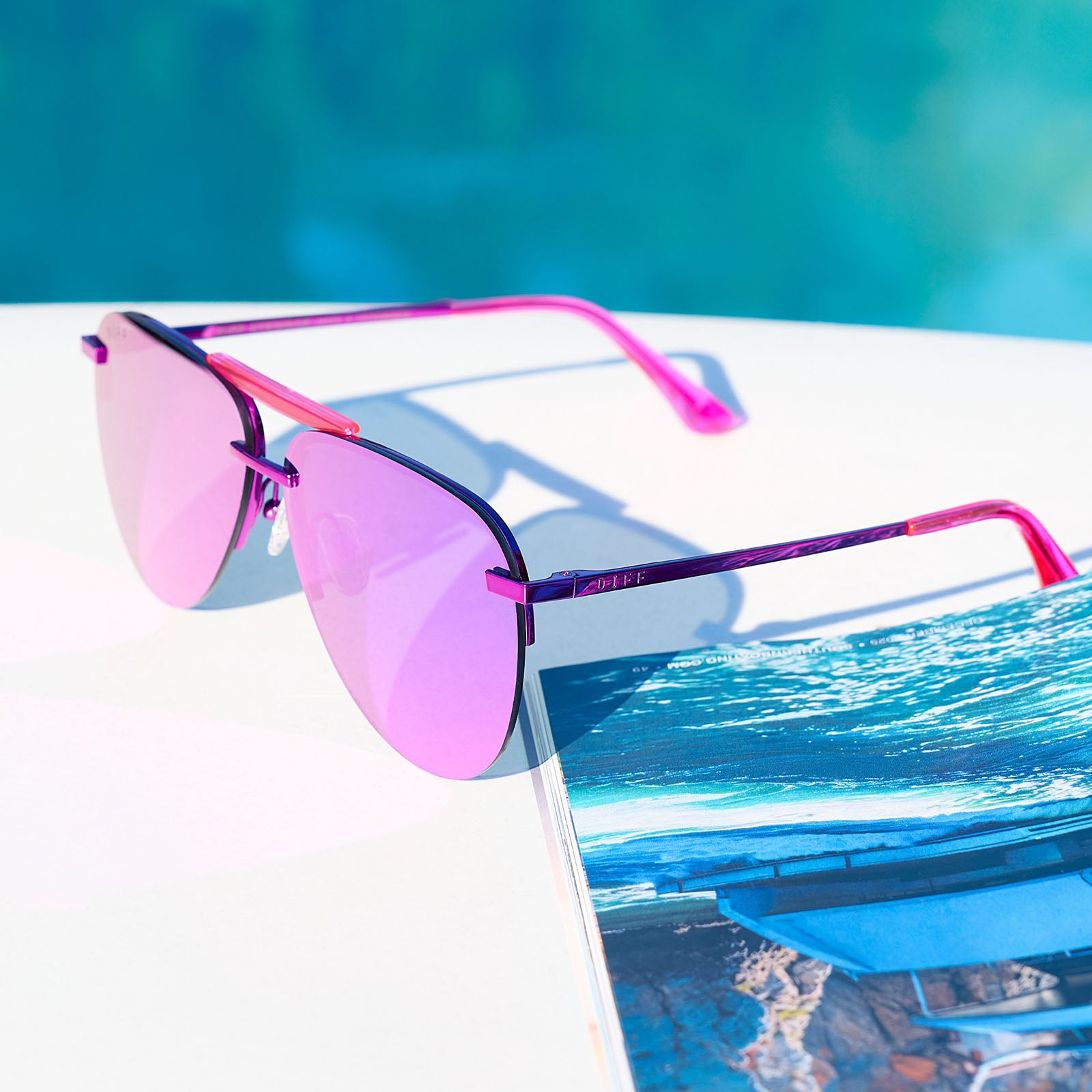 TAHOE - PINK RUSH METALLIC + PINK RUSH MIRROR SUNGLASSES - Image 14