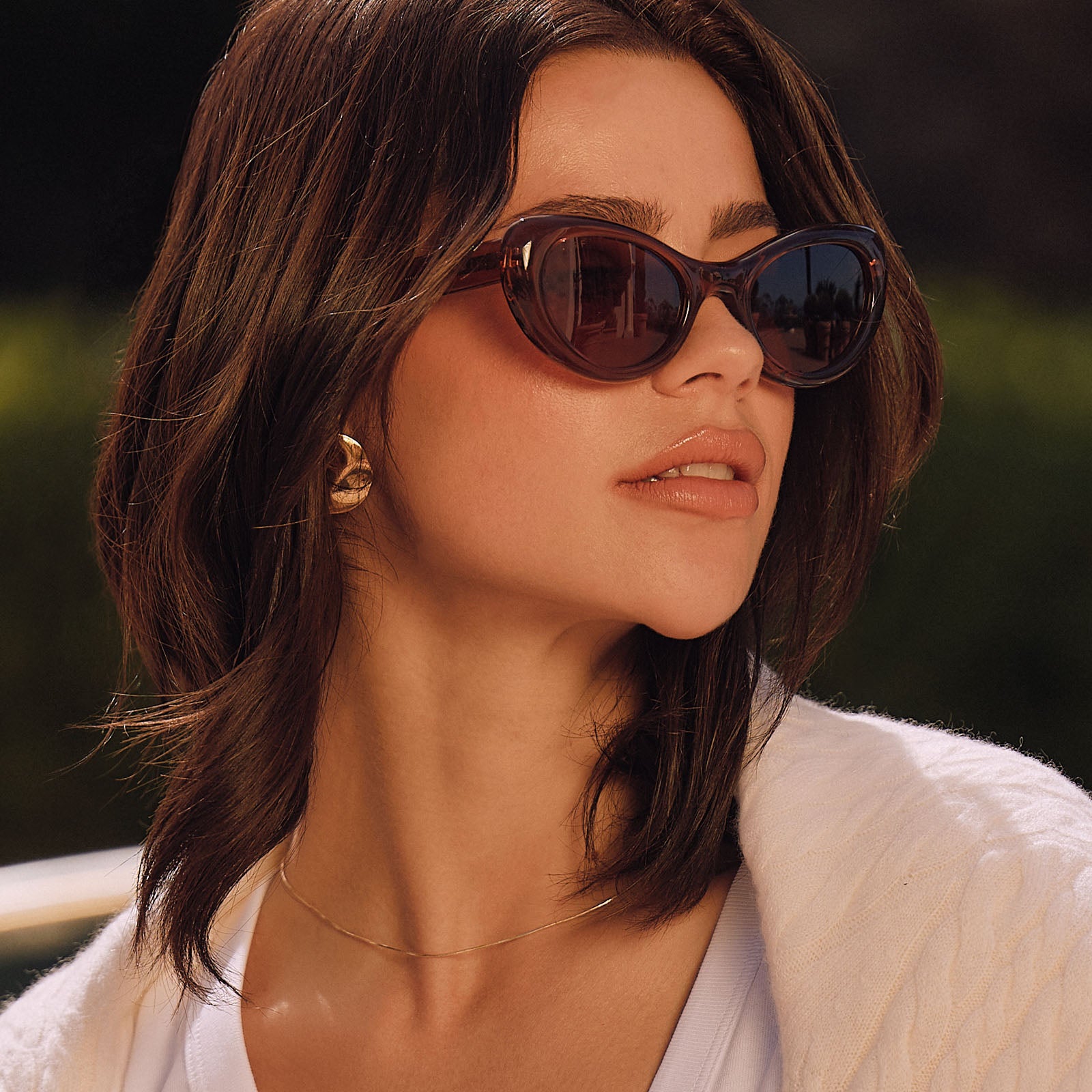 ZARIA - CAFÉ OLE + BROWN SUNGLASSES - Image 6