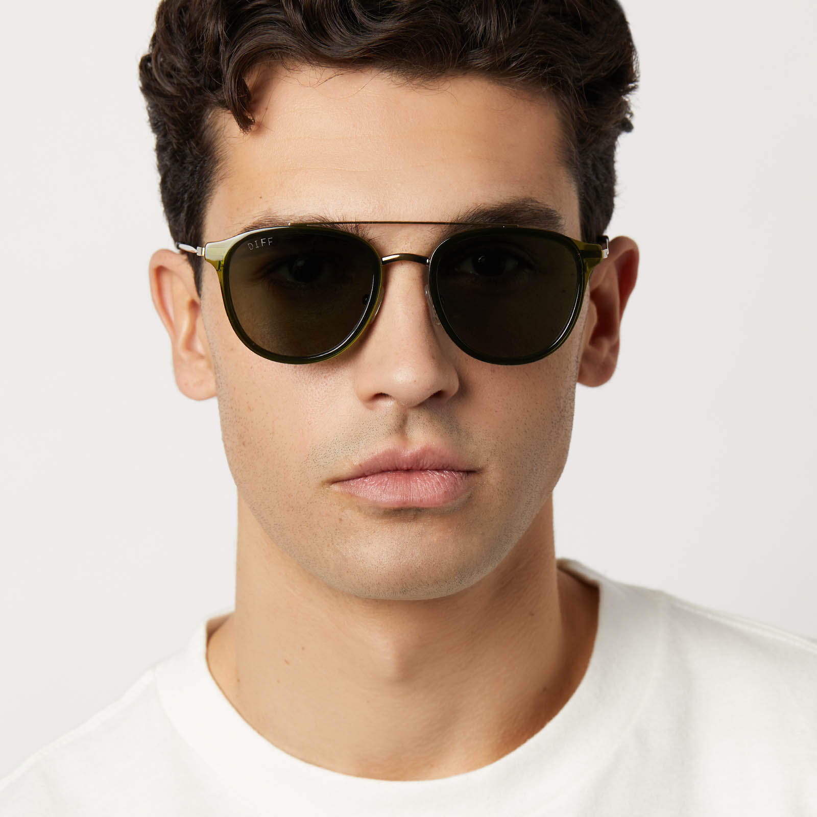 CAMDEN - DARK OLIVE CRYSTAL + G15 + POLARIZED SUNGLASSES - Image 7