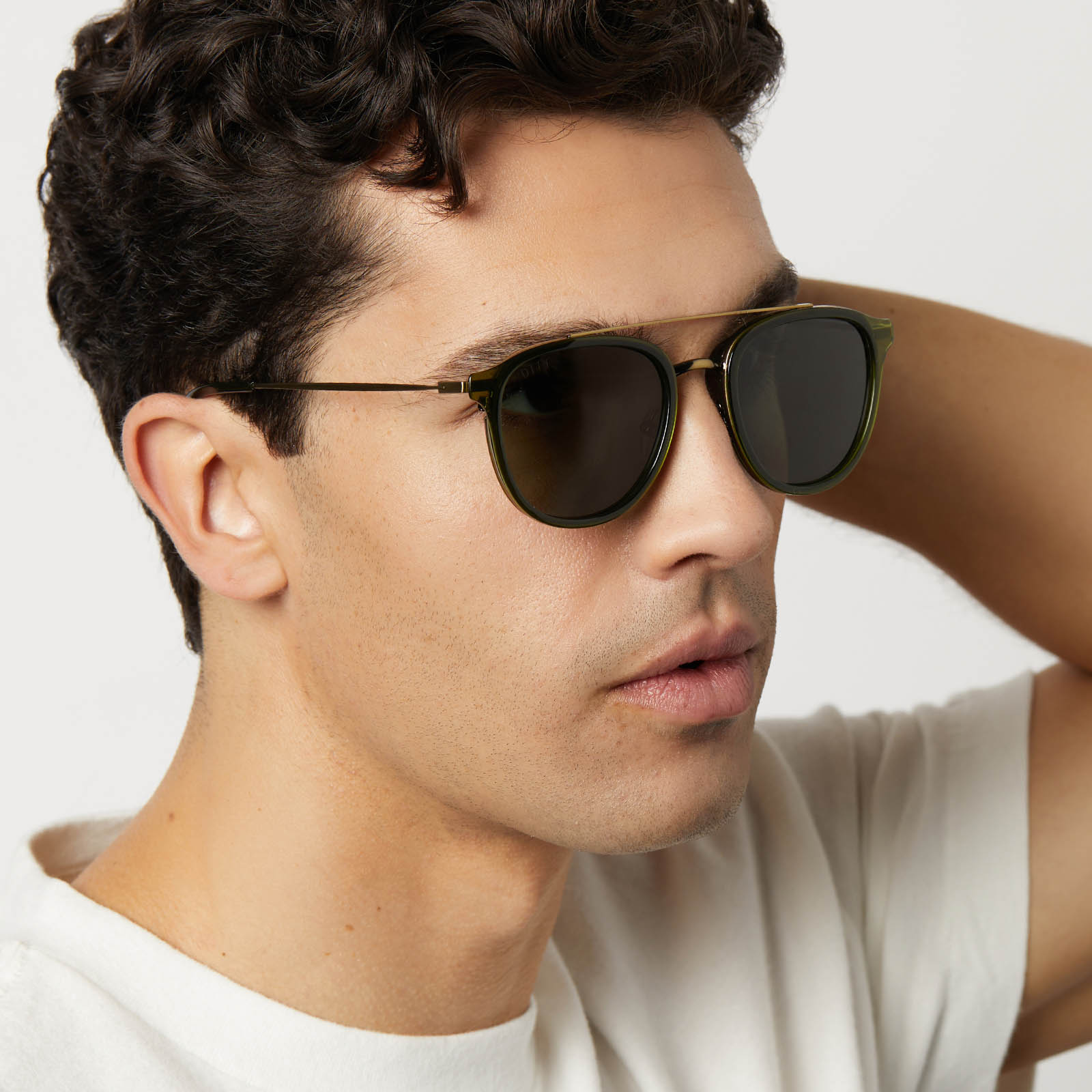 CAMDEN - DARK OLIVE CRYSTAL + G15 + POLARIZED SUNGLASSES - Image 9
