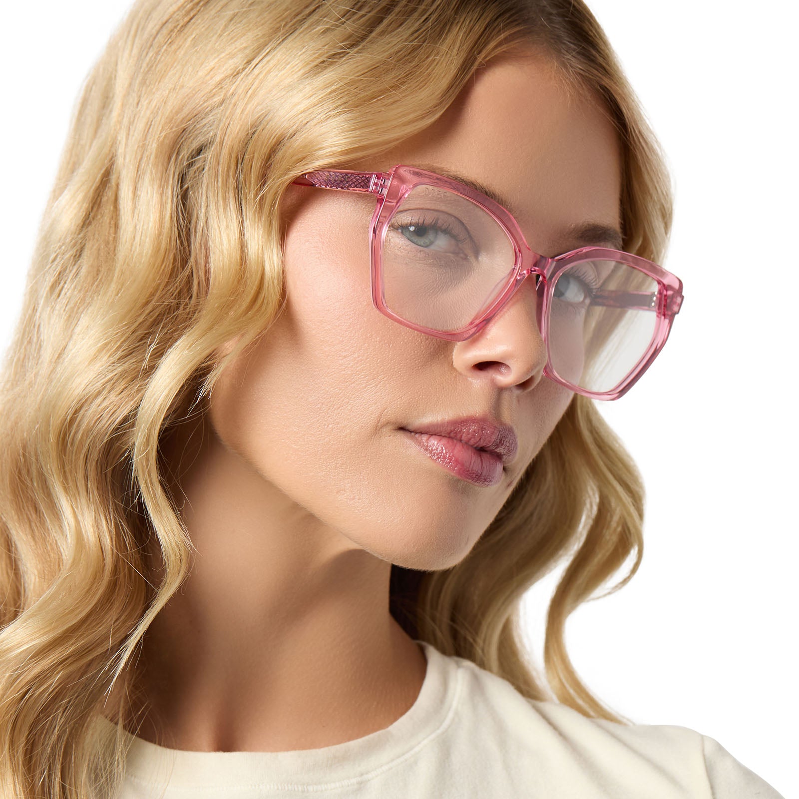 MAISIE - CANDY PINK CRYSTAL + GLASSES - Image 7