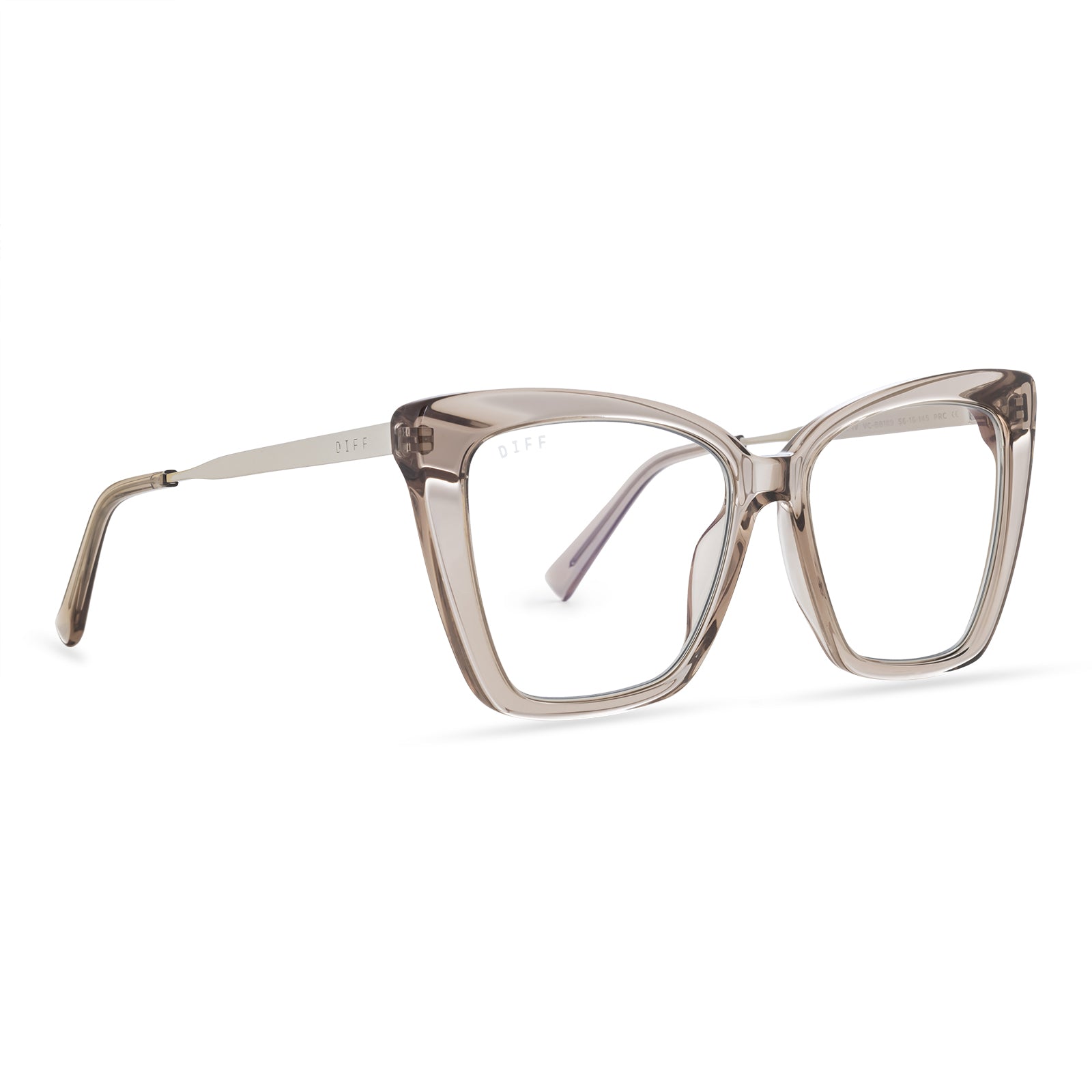 BECKY IV - VINTAGE CRYSTAL + BLUE LIGHT TECHNOLOGY GLASSES - Image 3