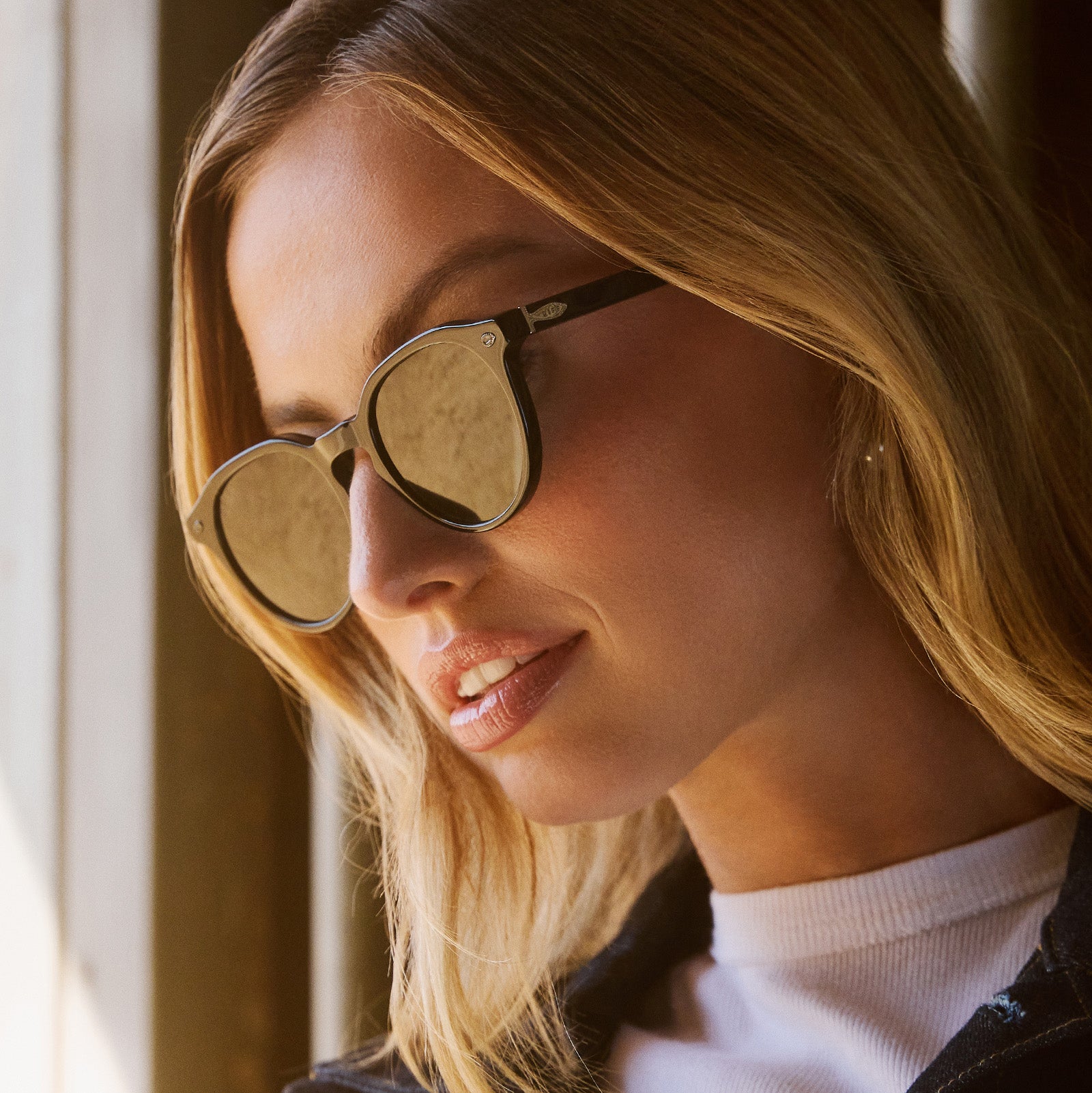 BETH - NIGHT SKY BLACK + SILVER W G15 + POLARIZED SUNGLASSES - Image 5