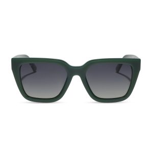 AMARA - FAIRWAY GREEN + GREY GRADIENT + POLARIZED SUNGLASSES