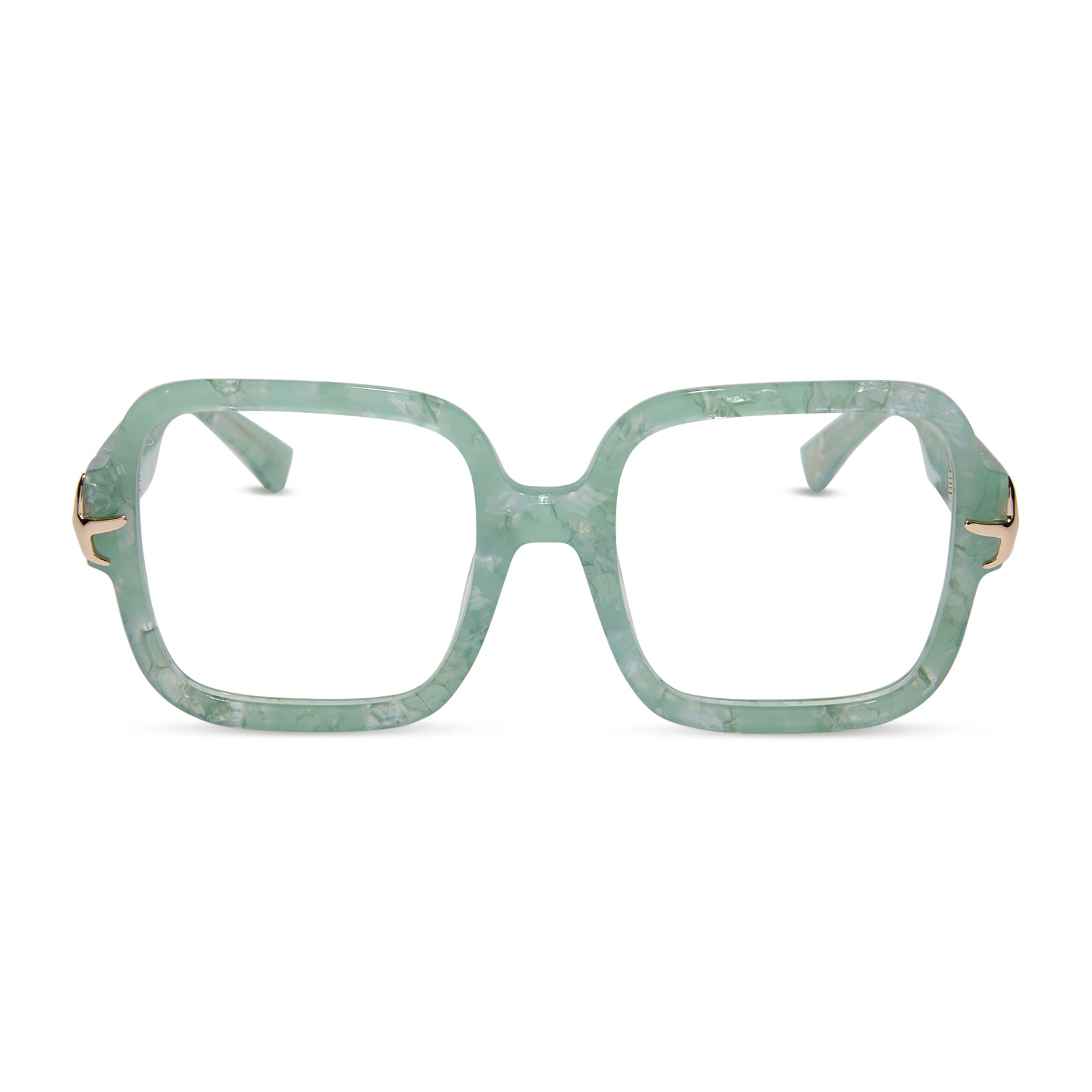 ARIEL - GREEN PEARL + GLASSES