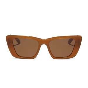 AURA - SALTED CARAMEL + BROWN + SUNGLASSES