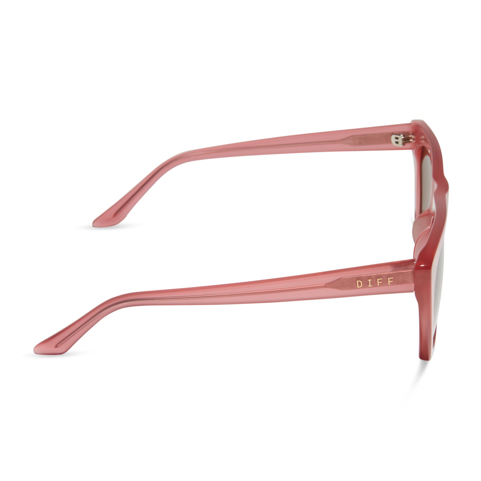 AVRIL - GUAVA + BROWN SUNGLASSES - Image 3