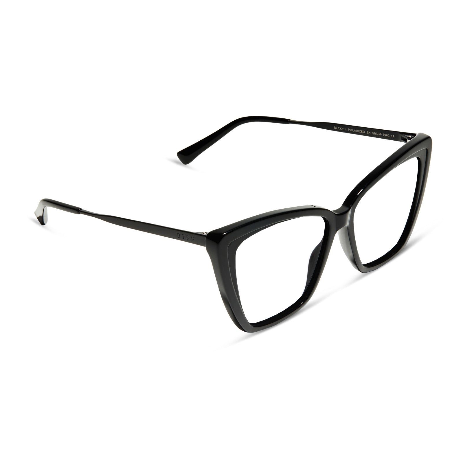 BECKY II - BLACK + GLASSES - Image 3