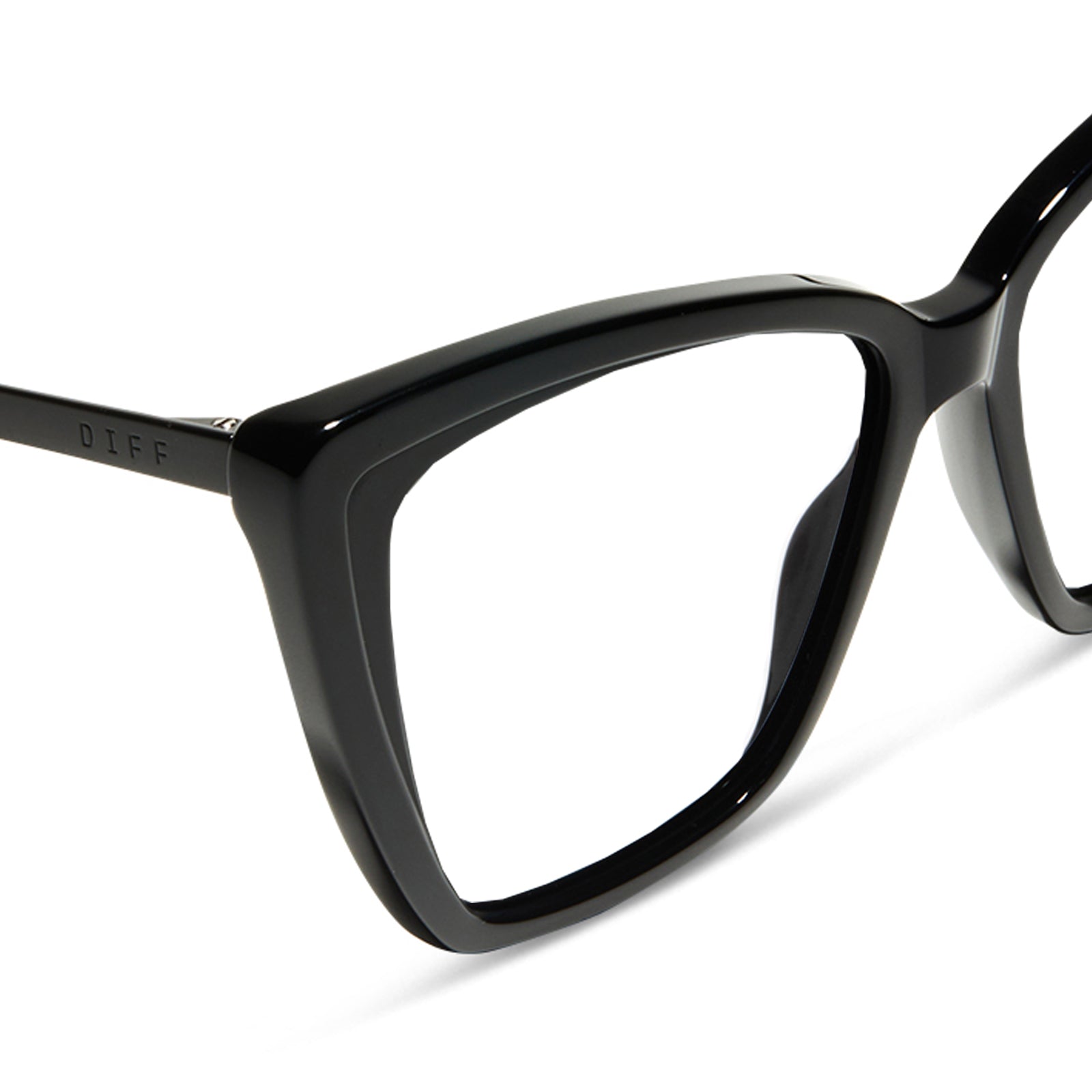 BECKY II - BLACK + GLASSES - Image 8