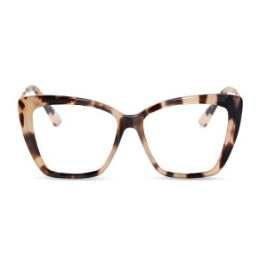 BECKY II - CREAM TORTOISE + BLUE LIGHT TECHNOLOGY GLASSES