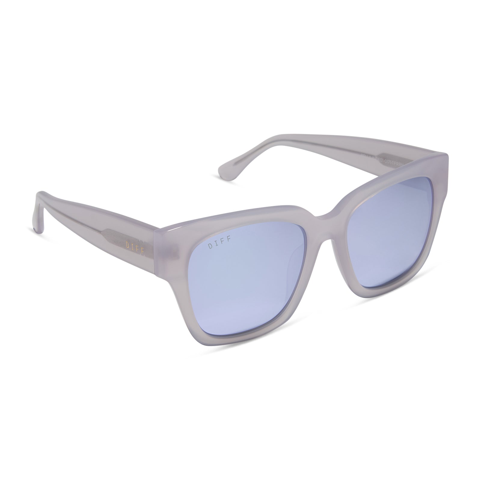 BELLA II - THISTLE + LAVENDER MIRROR SUNGLASSES - Image 2