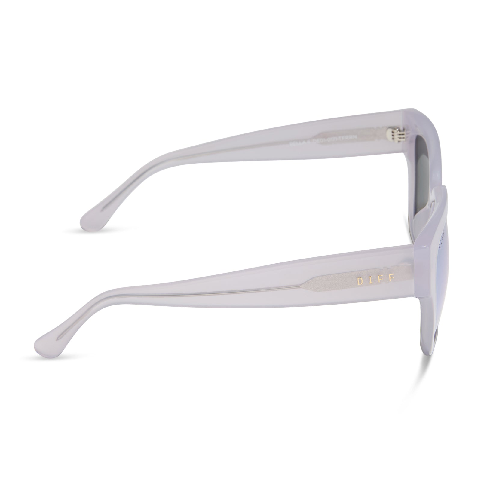 BELLA II - THISTLE + LAVENDER MIRROR SUNGLASSES - Image 3