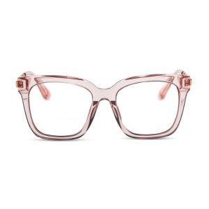 BELLA - LIGHT PINK CRYSTAL + GLASSES