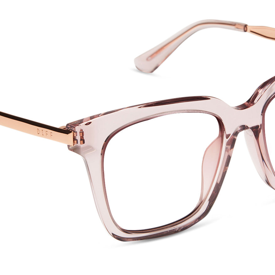 BELLA - LIGHT PINK CRYSTAL + GLASSES - Image 4