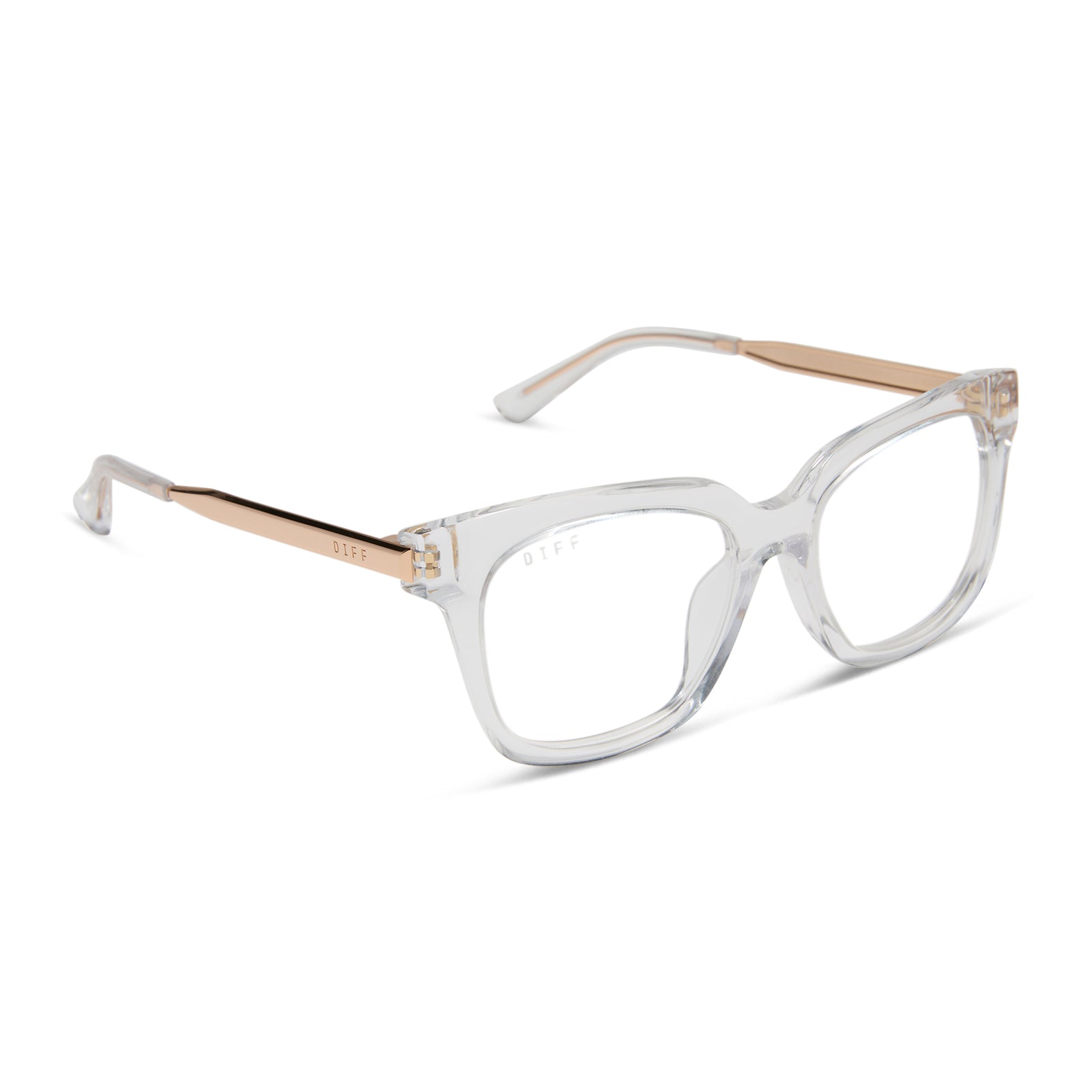 BELLA XS - CLEAR CRYSTAL + GOLD + GLASSES - Image 2