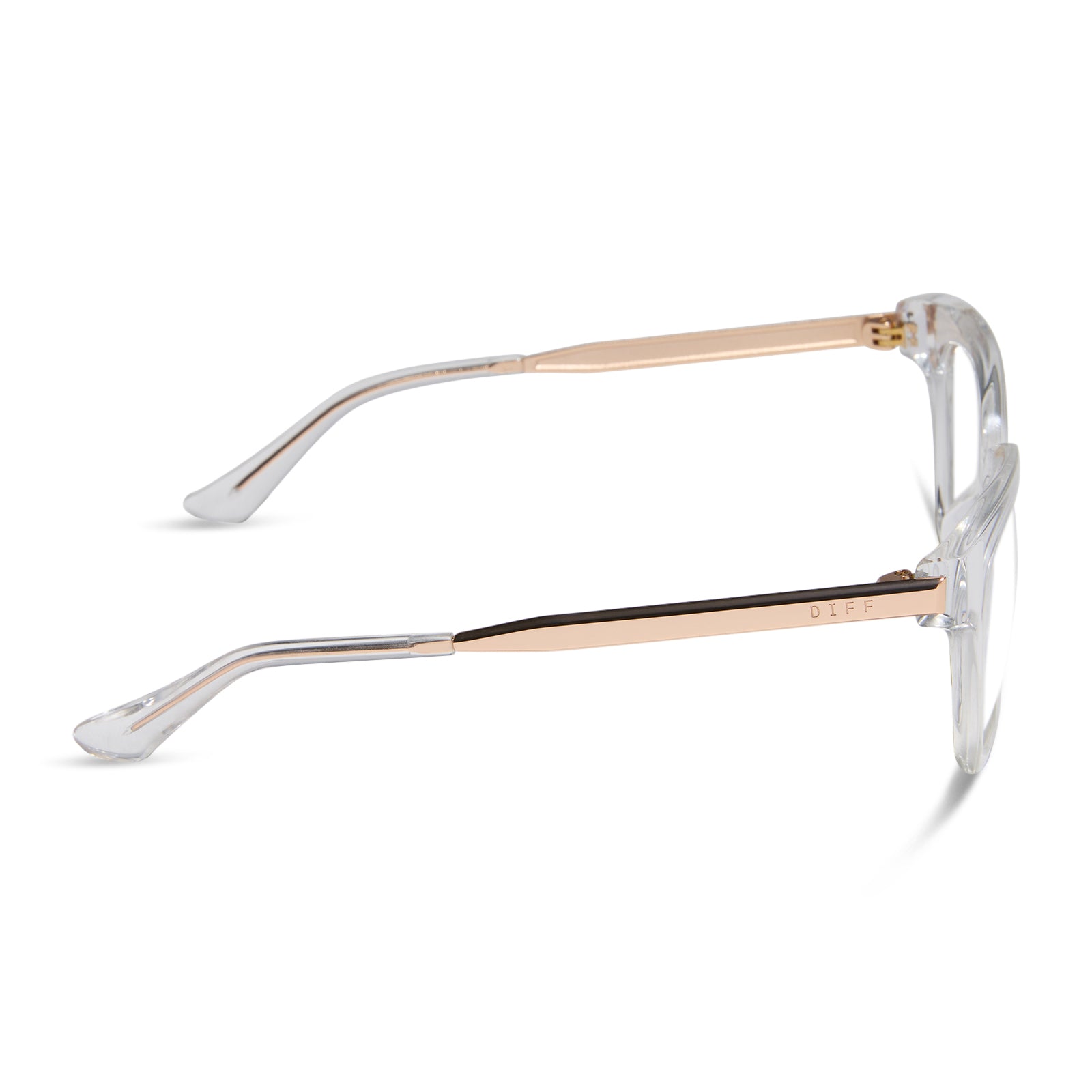 BELLA XS - CLEAR CRYSTAL + GOLD + GLASSES - Image 3