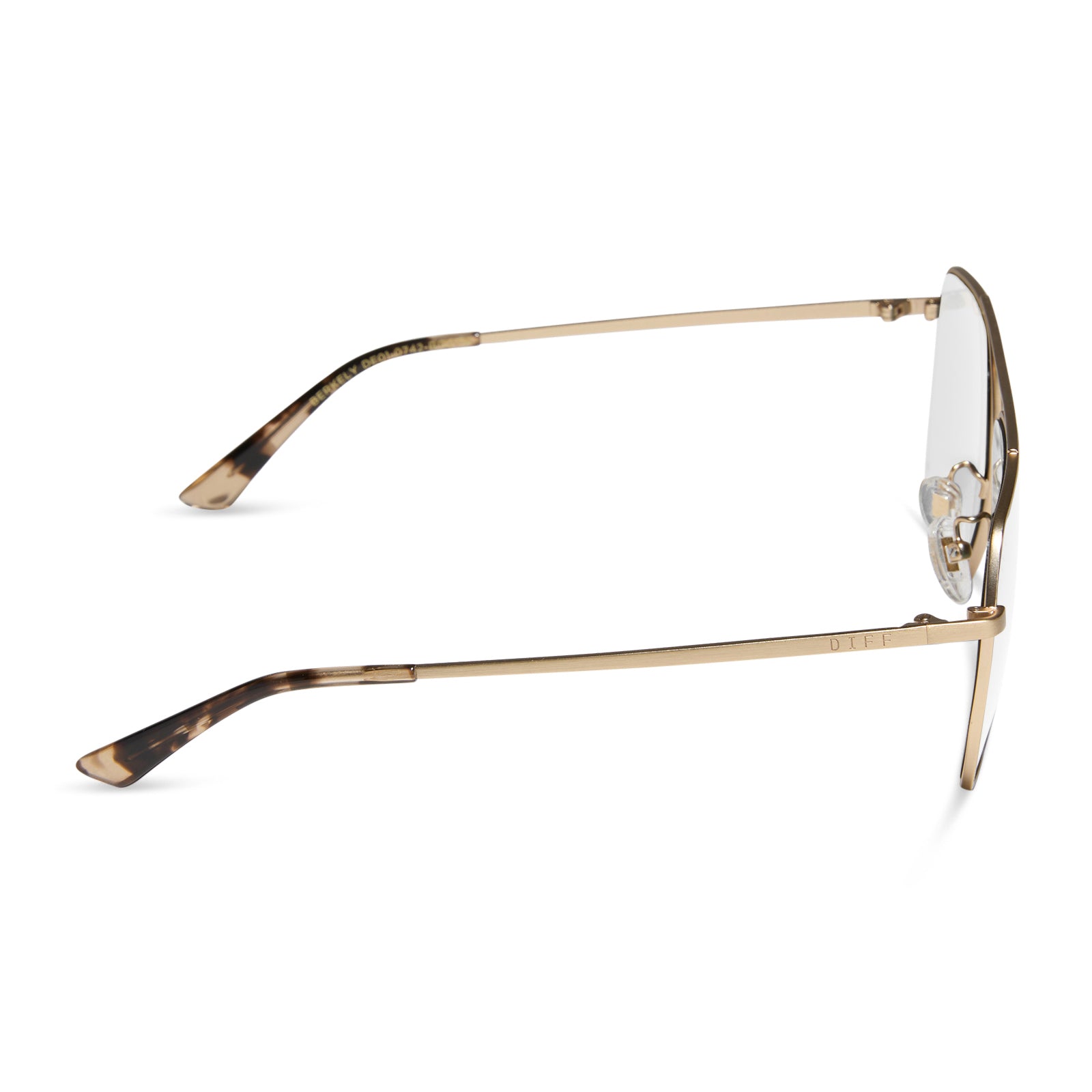 BERKELY - BRUSHED GOLD + GLASSES - Image 3