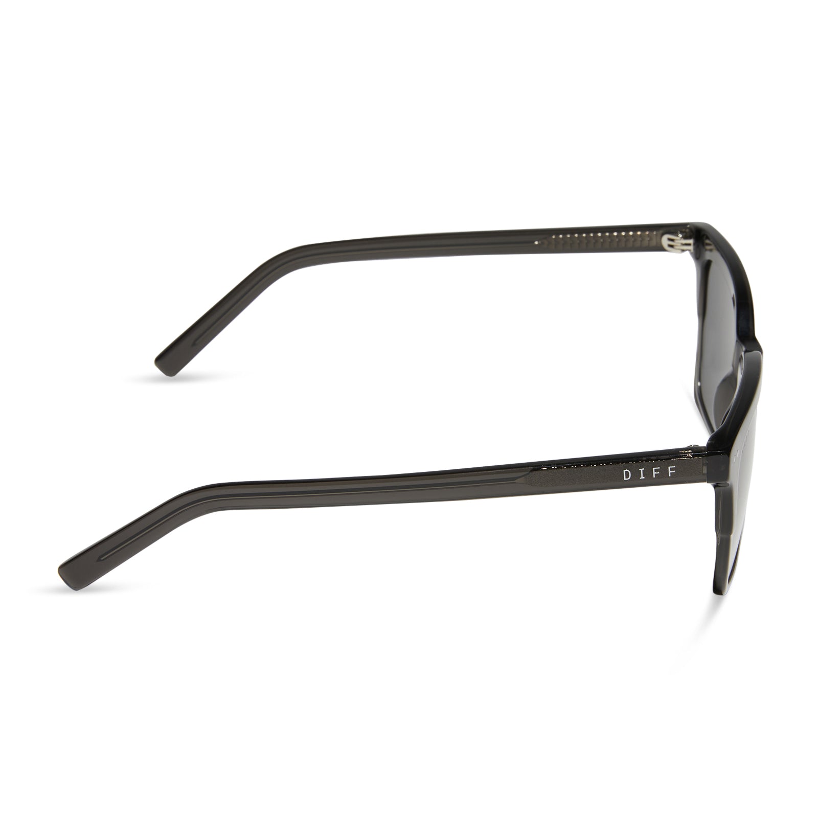 BILLIE - BLACK SMOKE CRYSTAL + GREY + POLARIZED SUNGLASSES - Image 3
