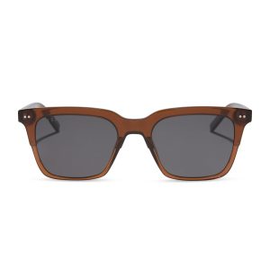 BILLIE - WHISKEY + GREY POLARIZED SUNGLASSES