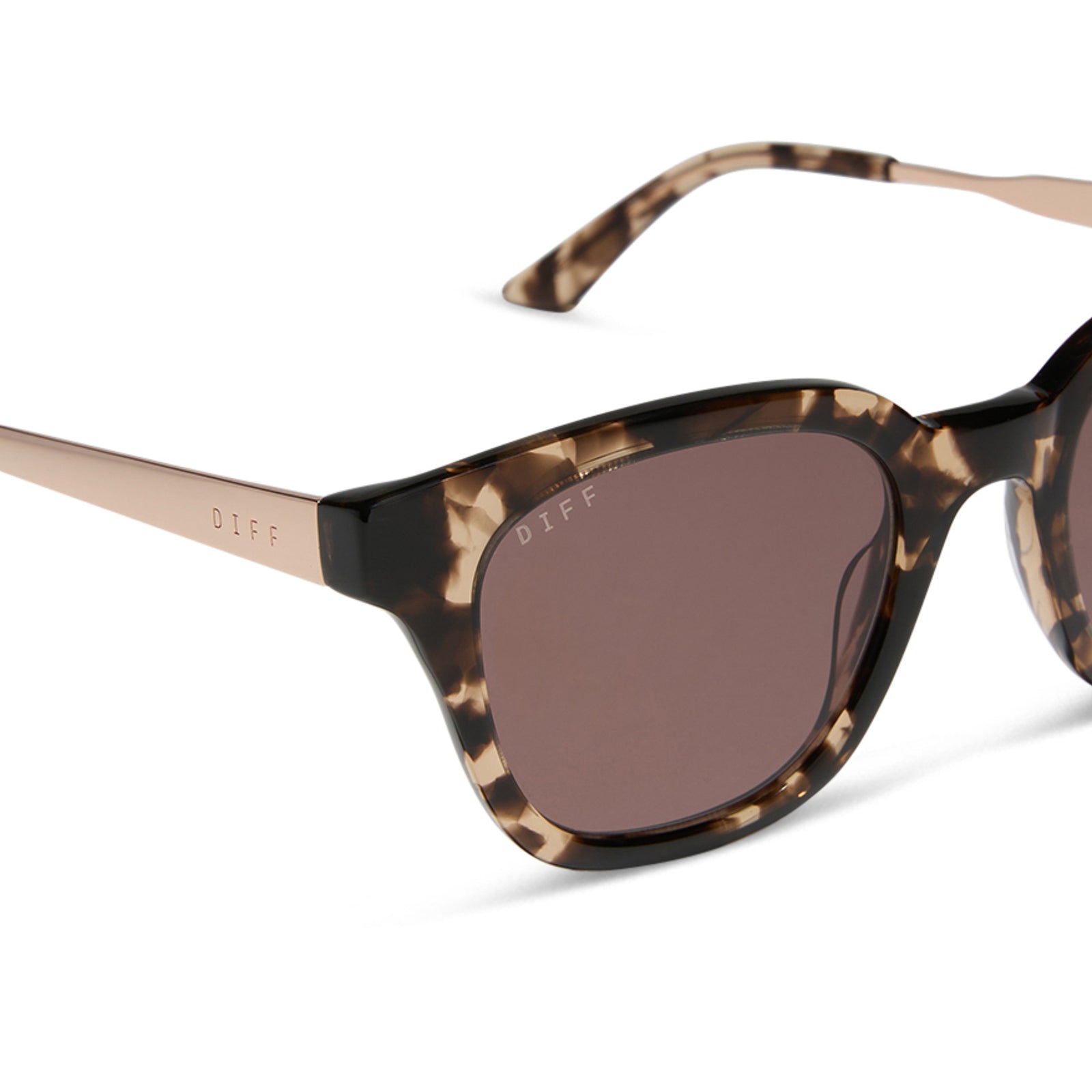 BRIDGET - ESPRESSO TORTOISE + BROWN + POLARIZED SUNGLASSES - Image 4