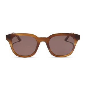 BRIDGET - TAWNY TORTOISE + BROWN SUNGLASSES