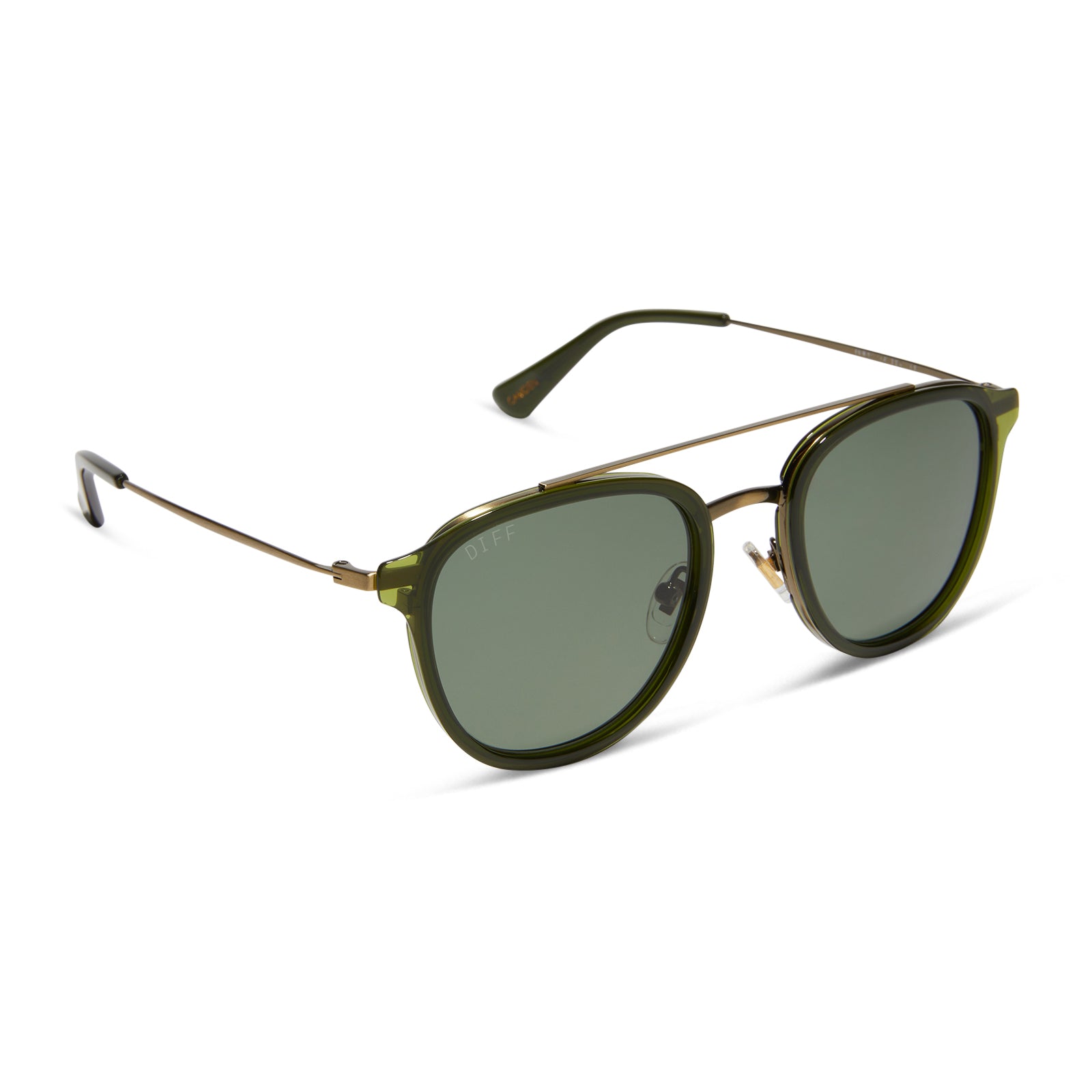 CAMDEN - DARK OLIVE CRYSTAL + G15 + POLARIZED SUNGLASSES - Image 2