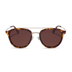 CAMDEN - RICH TORTOISE + BROWN + POLARIZED SUNGLASSES