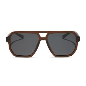 CAMERON - WHISKEY + GREY + POLARIZED SUNGLASSES