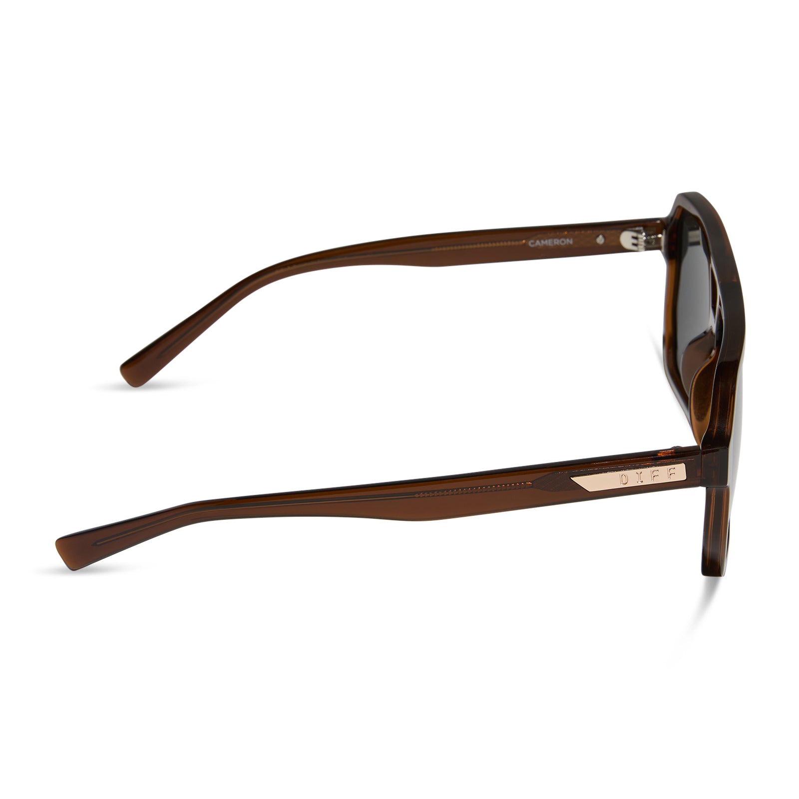 CAMERON - WHISKEY + GREY + POLARIZED SUNGLASSES - Image 3