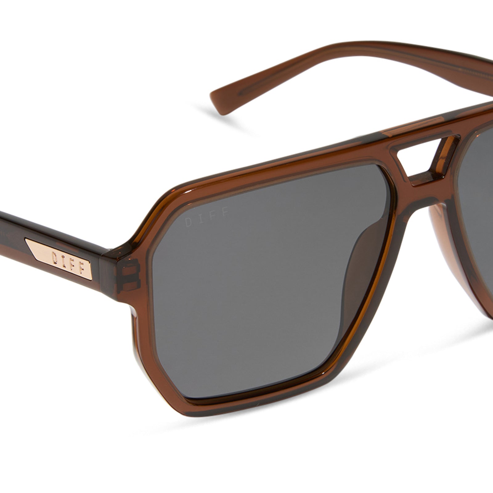 CAMERON - WHISKEY + GREY + POLARIZED SUNGLASSES - Image 4