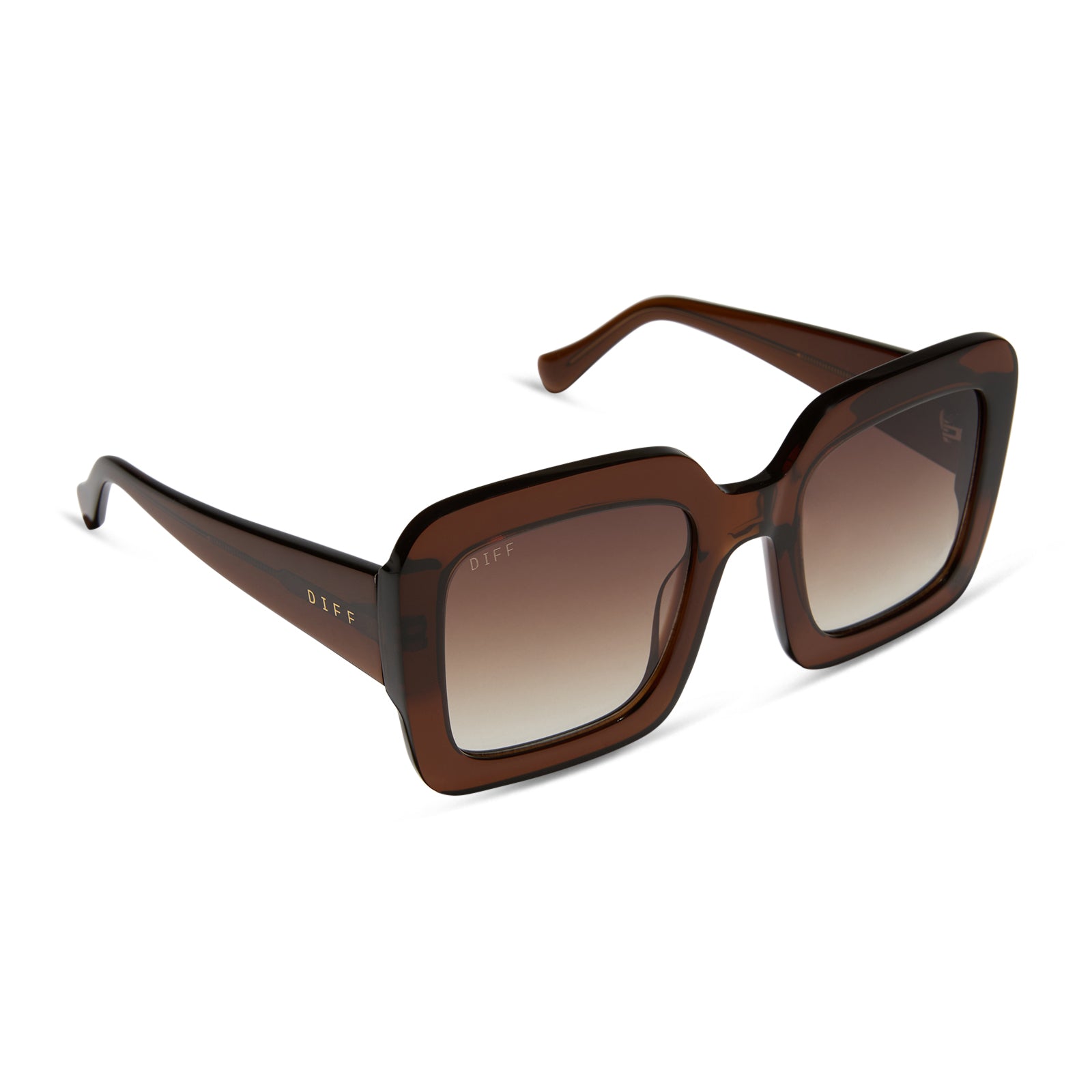 CHARISE - WHISKEY + BROWN GRADIENT + POLARIZED SUNGLASSES - Image 2