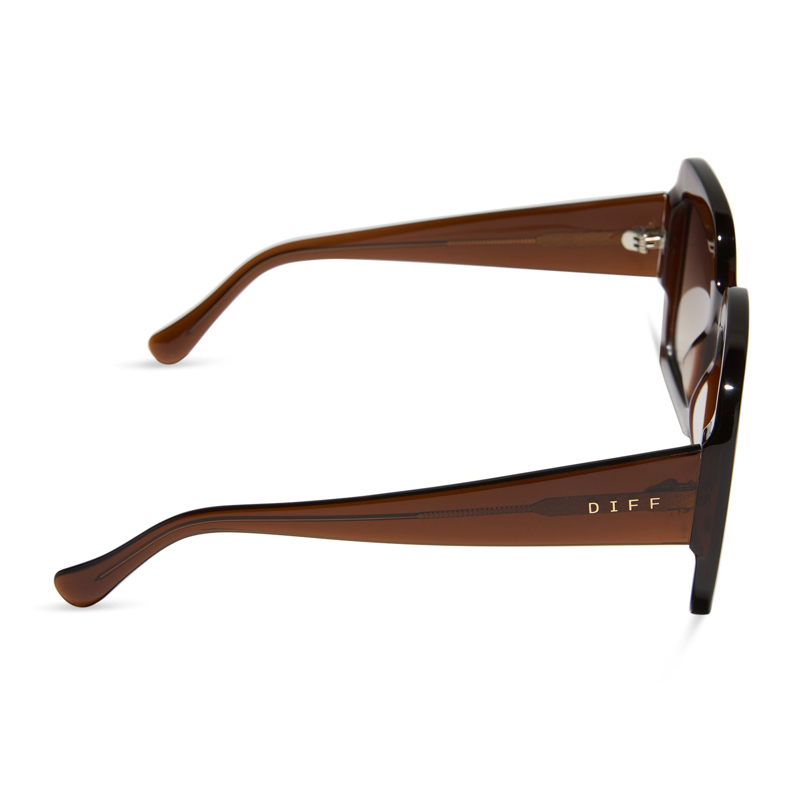 CHARISE - WHISKEY + BROWN GRADIENT + POLARIZED SUNGLASSES - Image 3