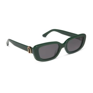 DAPHNE - FAIRWAY GREEN + GREY SUNGLASSES